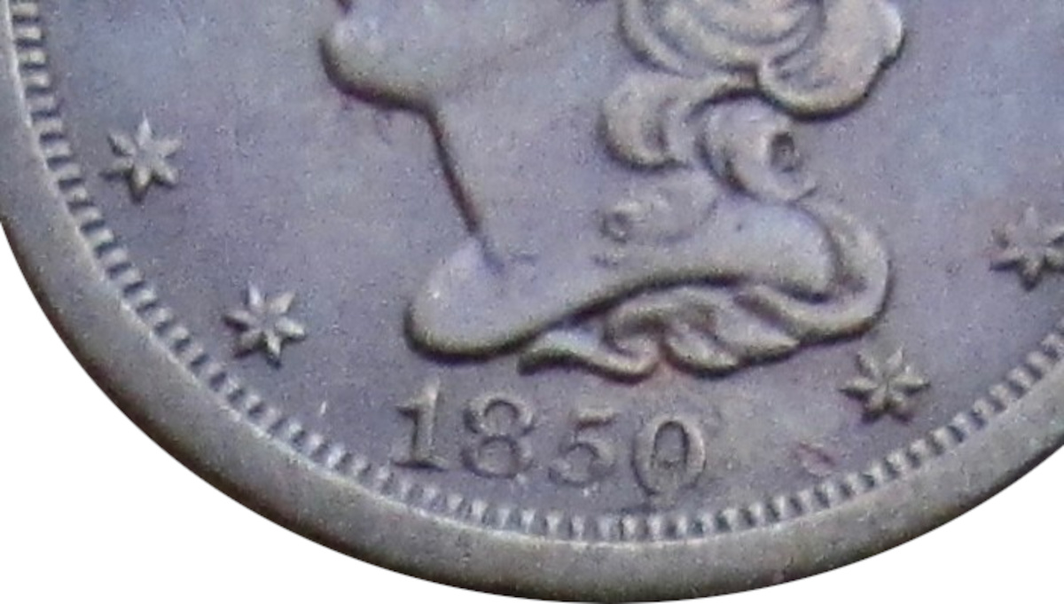 1850-1/2c-Braided-Hair-Half-Cent
